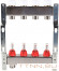 Для отопления Rommer 1"/3/4"x4 с расходомерами (RMS-1200-000004)
