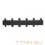 Стальной распределительный коллектор ROMMER на 3(4) отопительных контура 1 х 1 1/4", арт. RDG-0016-004034