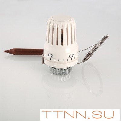 Термоголовка с погружным датчиком  диапазон регулировки Valtec 20-70С 2м VT.3011.0.0