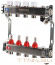 Для отопления Rommer 1"/3/4"x4 с расходомерами (RMS-1201-000004)