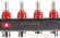 Для отопления Rommer 1"/3/4"x4 с расходомерами (RMS-1210-000004)