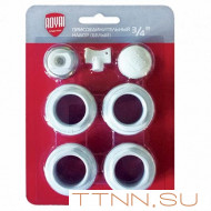 Набор присоединительный Royal Thermo Набор присоединительный 3/4 white