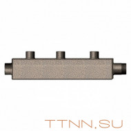 Распределительный коллектор на 3 патрубка потребителей, арт. К3-70