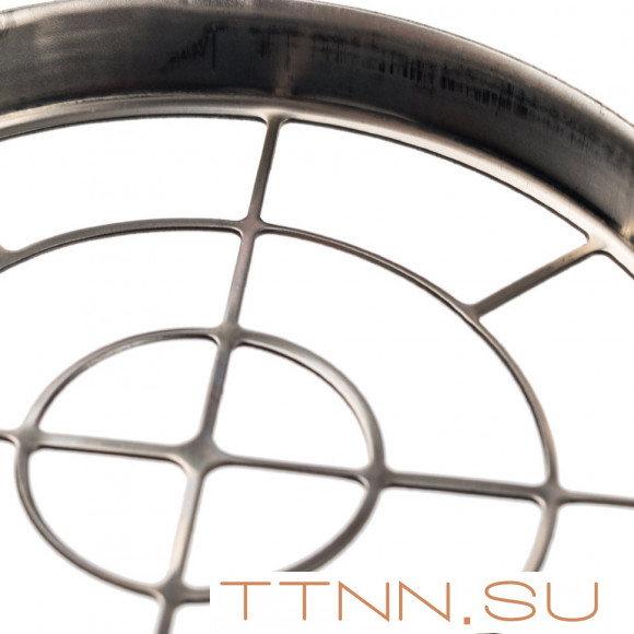 Решетка STOUT из нержавеющей стали DN80 для воздухоподводящей трубы