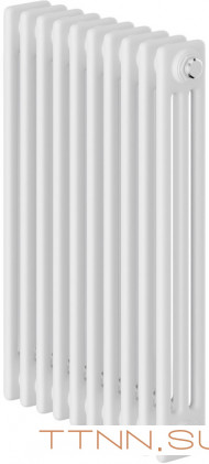 Стальной трубчатый радиатор 3-колончатый Royal Thermo Insignia C3050 - 10 секц. RAL9016, боковое 1/2