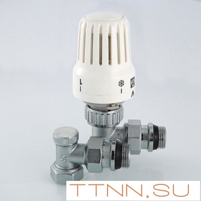 Комплект терморегулирующий для радиатора угловой Valtec 1/2 VT 045 N 4