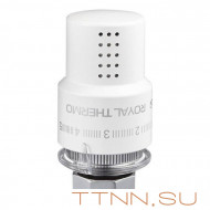 Термоголовка жидкостная Royal Thermo DESIGN М30х1,5 белый (корпус пластик)