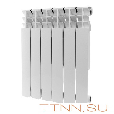 Алюминиевый радиатор Rommer Plus 500 6 секций