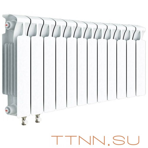 Радиатор биметаллический Rifar Monolit 500 Ventil 12 секций