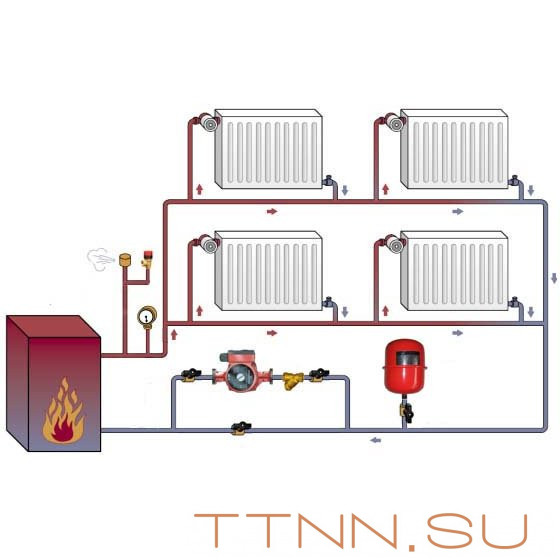 Расширительный бак Wester WRV 35