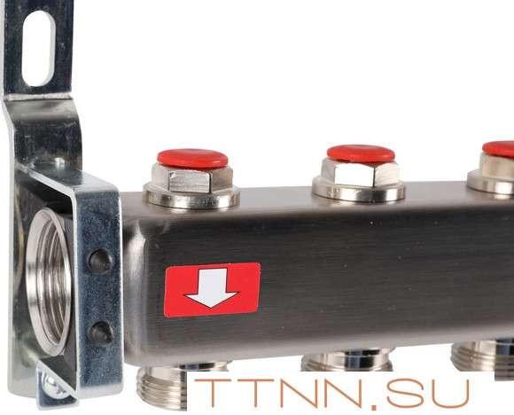 Для отопления Rommer 1"/3/4"x6 с запорными клапанами (RMS-3201-000006)