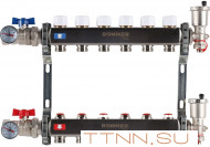 Для отопления Rommer 1"/3/4"x6 с запорными клапанами (RMS-3210-000006)
