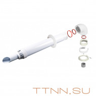 Дымоход коаксиальный комплект DR-Thermo 60/100 для котлов Protherm