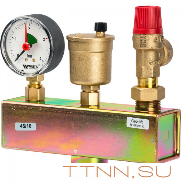 Группа безопасности для котлов KSG 30 ISO Watts KSG 30/20M-ISO (до 100 кВт)