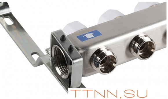 Для отопления Rommer 1"/3/4"x7 с запорными клапанами (RMS-3200-000007)