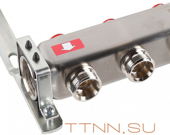 Для отопления Rommer 1"/3/4"x7 с запорными клапанами (RMS-3201-000007)