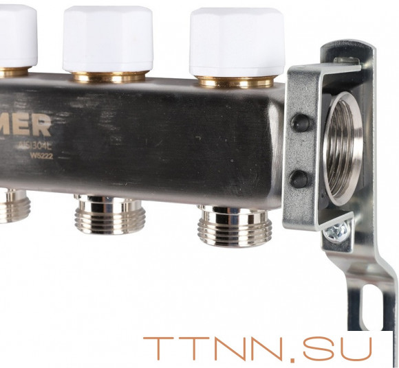 Для отопления Rommer 1"/3/4"x7 с расходомерами (RMS-1200-000007)