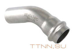 Угольник из нержавеющей стали 45 градусов внутренний/наружный Valtec 35х35