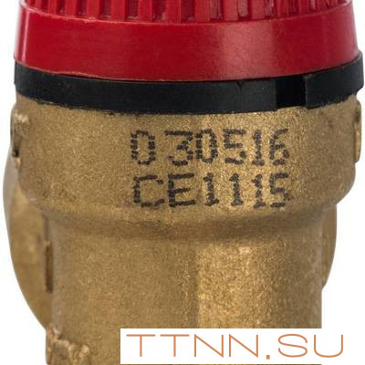 Клапан предохранительный 15 x 1/2" STOUT SVS-0001-001515