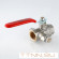 Кран шаровый с дренажным вентилем Valtec 1/ 2 VT.245