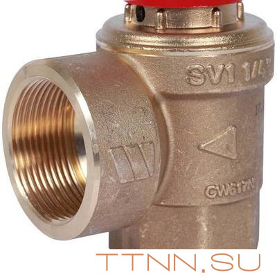 Клапан предохранительный 15х1 1/4" STOUT SVS-0001-001532