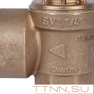 Клапан предохранительный 15х1 1/4" STOUT SVS-0001-001532