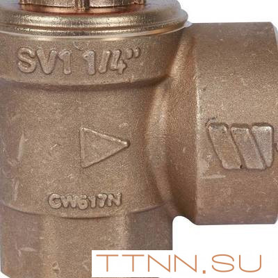 Клапан предохранительный 15х1 1/4" STOUT SVS-0001-001532