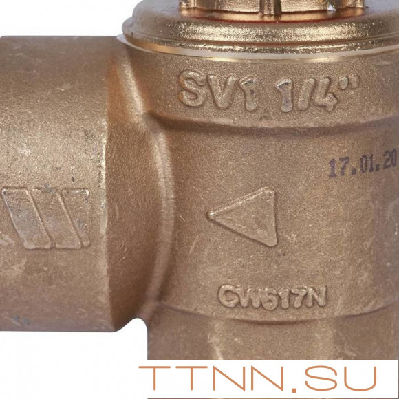 Клапан предохранительный 15х1 1/4" STOUT SVS-0001-001532