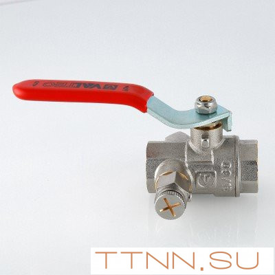 Кран шаровый с дренажным вентилем Valtec 3/4 Valtec VT.245