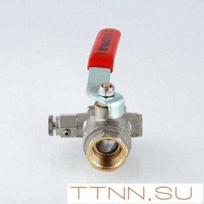 Кран шаровый с дренажным вентилем Valtec 3/4 Valtec VT.245