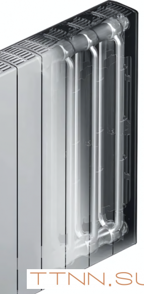 Биметаллический радиатор Rifar SUPReMO 350 х 9 секц НП лев (VL)