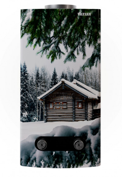 Газовый проточный водонагреватель VilTerm S10 Print (Зимний дом)