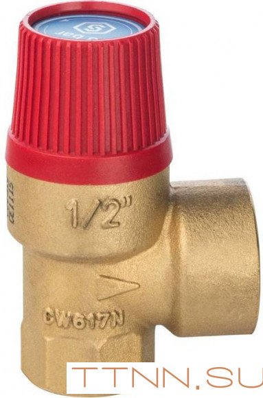 Клапан предохранительный 30 x 1/2" STOUT SVS-0001-003015