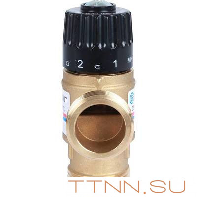 Смесительный клапан STOUT 1 НР 35-60°С KV 1,6 м3/ч