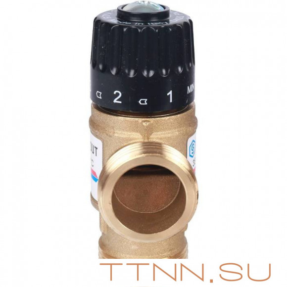 Смесительный клапан STOUT 1 НР 35-60°С KV 2,5 м3/ч