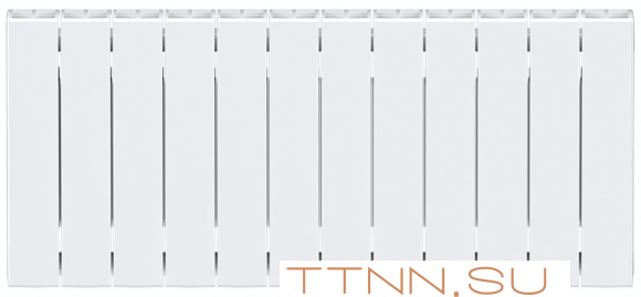 Биметаллический радиатор Rifar SUPReMO 350 х12 секц НП лев (VL)