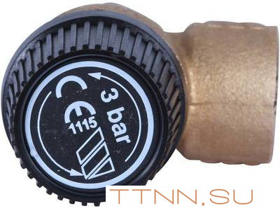 Клапан предохранительный 30х1/2" STOUT SVS-0001-013015