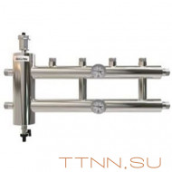 Совмещенные распределительные коллекторы с гидравлическими разделителями GSK 25-2.1