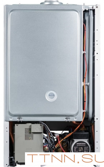 Настенный газовый котел MIZUDO M24Т OpenTherm голубая панель управления